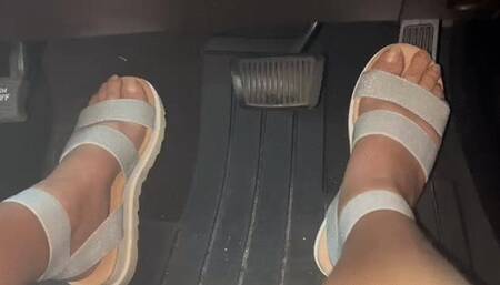 Driving with Sandals On