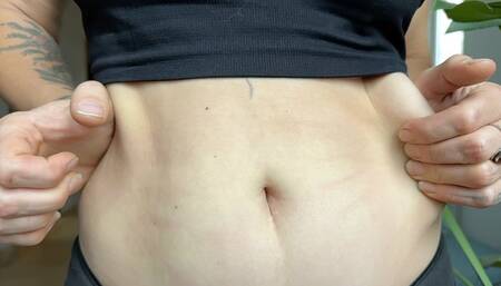 worshiping belly button slow motion mpg