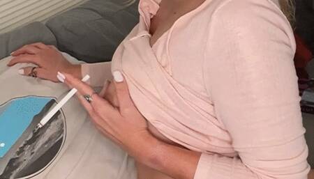 Elle Lyon's Sex Compilation - FIVE Different Ways to Slide Inside Me While I Smoke