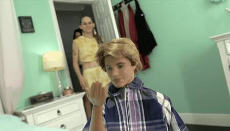 Katy Faery & Nikki Brooks Dominate & Humiliate Shrunken Loser Ex-Boyfriend (SD 720p WMV)