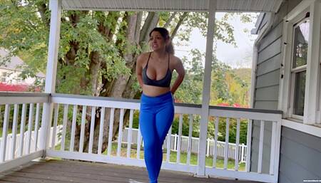 Exercising With A Full Bladder (MP4 1080p) - Jasmine St James