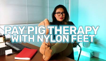 Pay Pig Therapy With Nylon Feet Seamed Stockings MzKim Counselor Asian Provocateur Mistress Kim Asian Dominatrix Financial Domination PayPig Manipulatrix