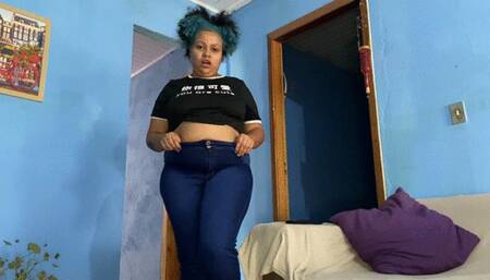BBW Cant Stop Farting and Burping on Jeans pt1