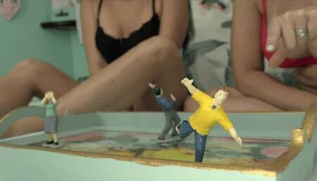 Lil Mizz Unique & Melanie Hicks & Dominate & Devour Shrunken Tinies (HD 1080p MP4)