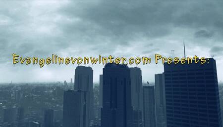 Biting Vampire Eve Drains Wonder Woman Dry