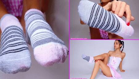 Cute Mismatched Socks Humiliation and Worship by Majesty Natalie! KINKS: Feet, Femdom