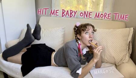 Sexy College Girl Cosplay Hit Me One More Time