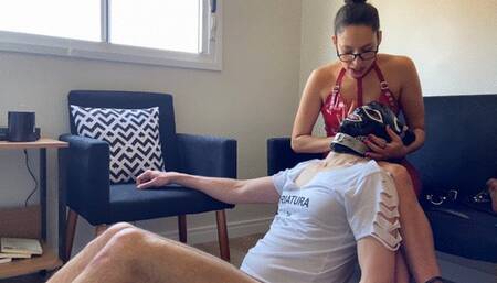 Spitting on the creature