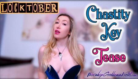 Locktober Chastity Key Tease
