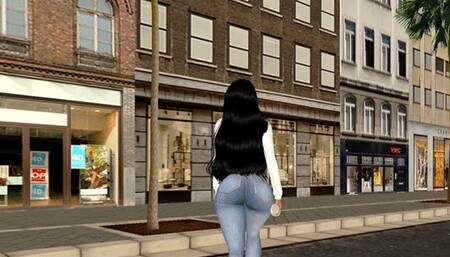 Desperation Pee In Tight Jeans