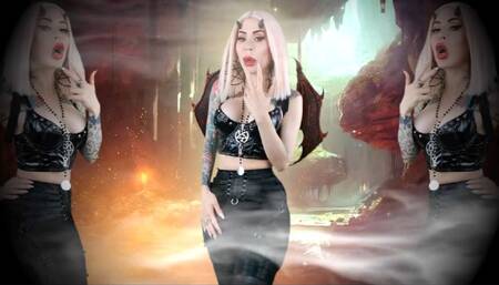 The Halloweenish 6-6-6 breath play JOI game for Funny cigarette smokers - JOI