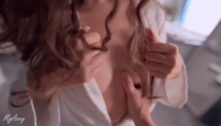 STAY HOME AND FUCK! Hard Sex in the Bathroom, Facial Cumshot!