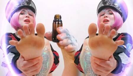 I'll reprogram you with my feet - AROMA , JOI , FOOT FETISH