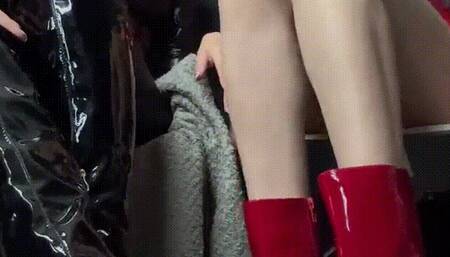 Slave to our shiny boots