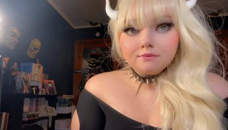 Bowsette Bullies You With Her Feet