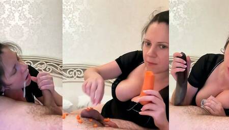 Your Dick Meets Vegetables, I Love Your Cum & Vitamins (My Crazy Live Recording)