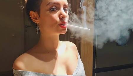 All dangling with Eve 120s Since I haven't had a cigarette all day