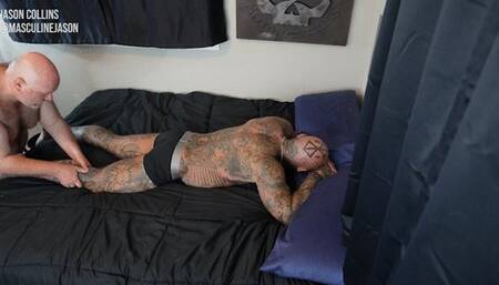 Bareback Massage N Fuck with the Bear 3