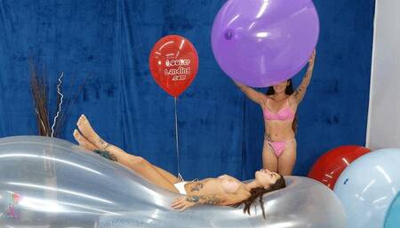 Ume on the MOAB Popping Balloons 4K (3840x2160)