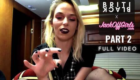 Briti Black Edging & Blowjob Session Vol 2!
