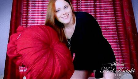 Furious Cock Cage Pillow Hump