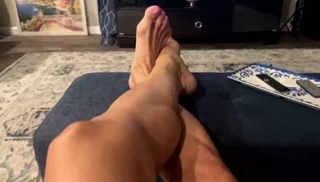 POV Cozy Barefeet Soles and Inner Heads
