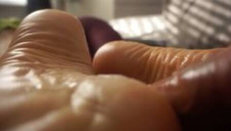 Plane Tease Yoga Teacher Toes and Soles Stroke