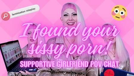 Supportive Girlfriend Finds Your Feminization Porn