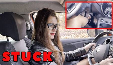 IRINA WAS STUCK IN THE FOREST IN THE MUD ON THE WAY TO WORK_PRO RES HDR 1080_ version PIP (full video 25 min)