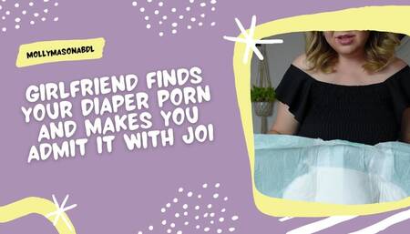 Girlfriend Finds Your Diaper Addiction & Takes Extreme Action To Make You Admit It