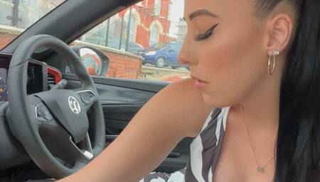 Smoking in car on weekend away