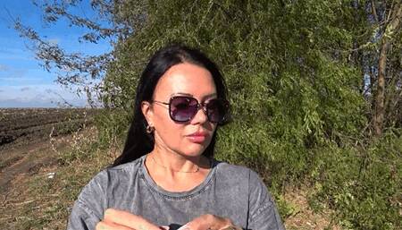 LORY smokes a thin cigarette a