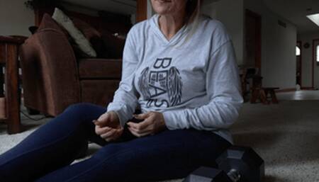 Squatting And Showing My Soles, 1st