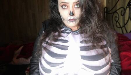 Halloween Is Huge-Tits Fun