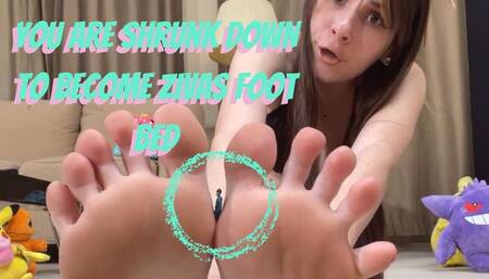 4K Ziva Fey You Are Shrunk Down To Lay In Ziva's Feet CUSTOM