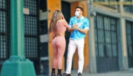 Big Booty Latina Seduces The Rich Stranger To Fuck Her Juicy Pussy