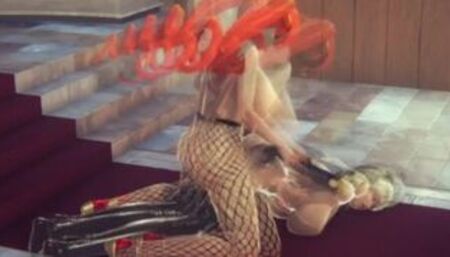 twintails futa demon fucks nun