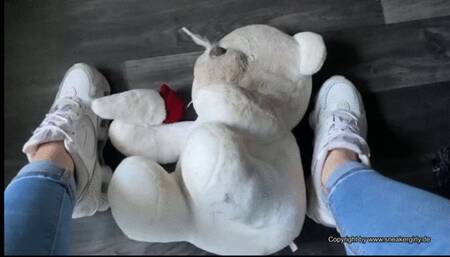 a soft toy has to suffer from cute Nike Nova sneakers