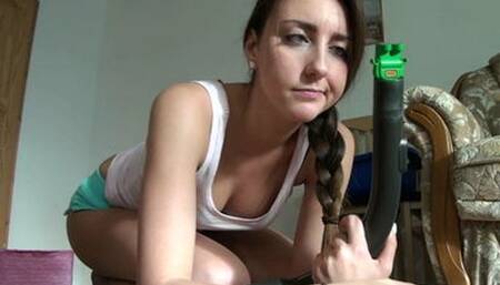 Nasty Girl Vacuums Your LEGO HD-480