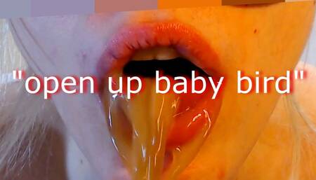 Your food is coming from my mouth! vomit feeding pov, emetophilia porn