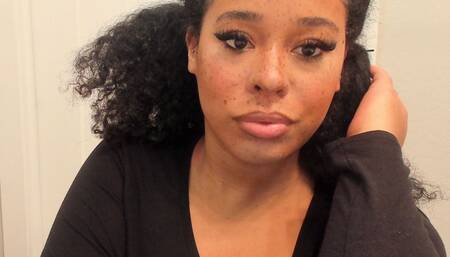 Girlfriend spits on you for not taking the trash out.