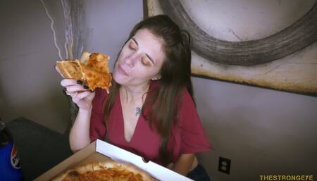 Emily Rose wants to gain weight by stuffing her face 4k