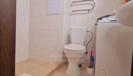 Mama Clown on the toilet POV