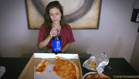 Emily Rose wants to gain weight by stuffing her face