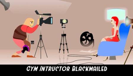 Gym Instructor Blackmails her Boss