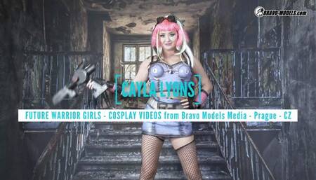 Cayla Lyons warrior girl sexy fetish nude and dildo masturbate