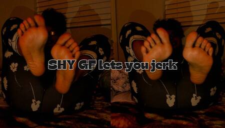 GF finds out about your secret foot fetish