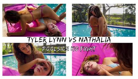Tyler Lynn VS Nathalia Poolside KO fight 1080p