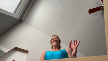 Giantess Barbie Plays with Shrunken Doll POV