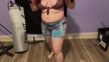 Boxing Leads to Foot Job